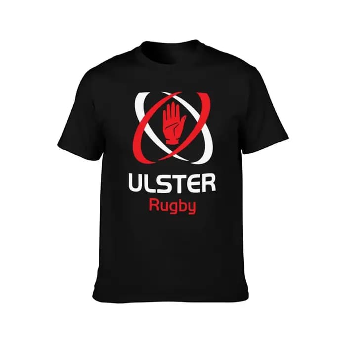 IRFU - T-shirt à manches courtes de sport au design emblématique Ulster Rugby