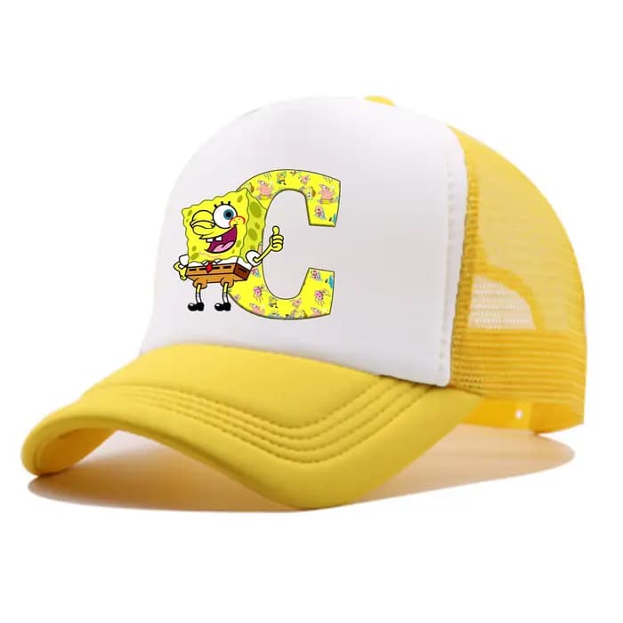 Casquette de baseball Bob l'éponge pour enfants et adultes