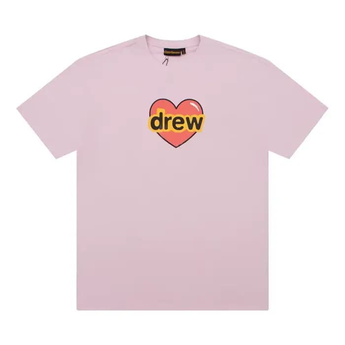 Drew House nouveaux vêtements pour hommes vintage en détresse T-shirt hommes et femmes imprimé ample