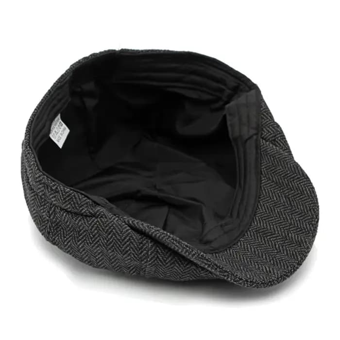 Casquette plate en sergé pour hommes et femmes