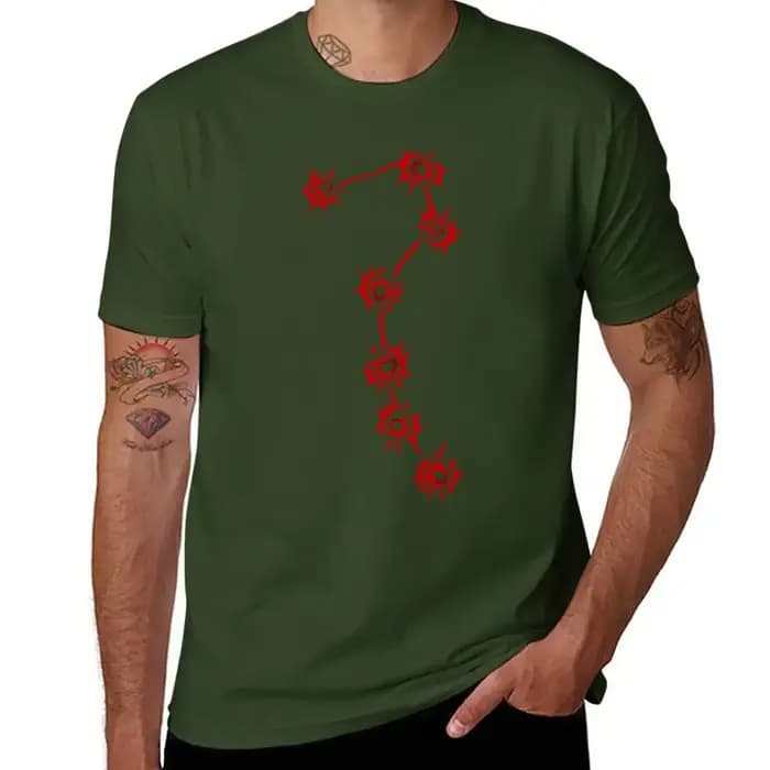 HokAAno Ken Seven planchers s T-Shirt pour hommes
