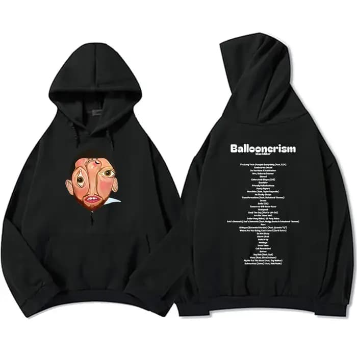 Pull à Capuche pour Homme et Femme, Vêtement Confortable avec Impression PVD, Nouvel Album 2025