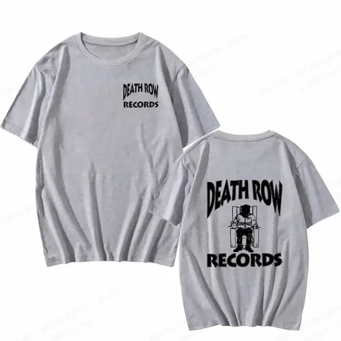 Death Row Records t-shirt hommes mode T-Shirts coton