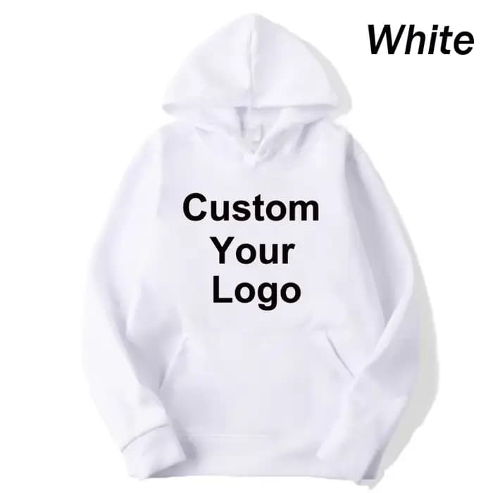 Sweat à capuche personnalisé avec votre logo pour hommes et femmes