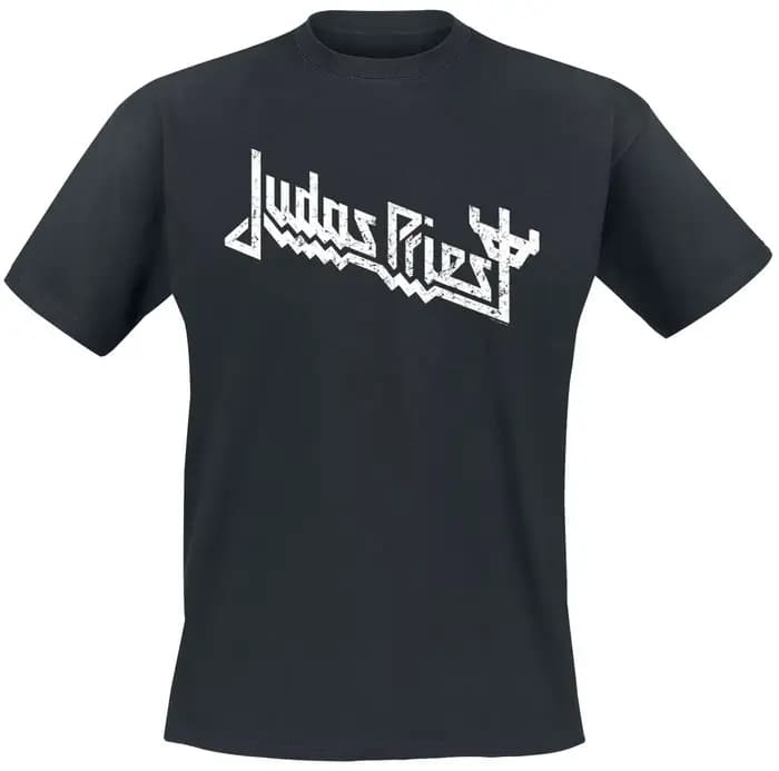 T-shirt imprimé Judas Priest Defenders of The Faith, 100% coton, unisexe, pour fans de métal, décontracté, pour hommes et femmes, col rond