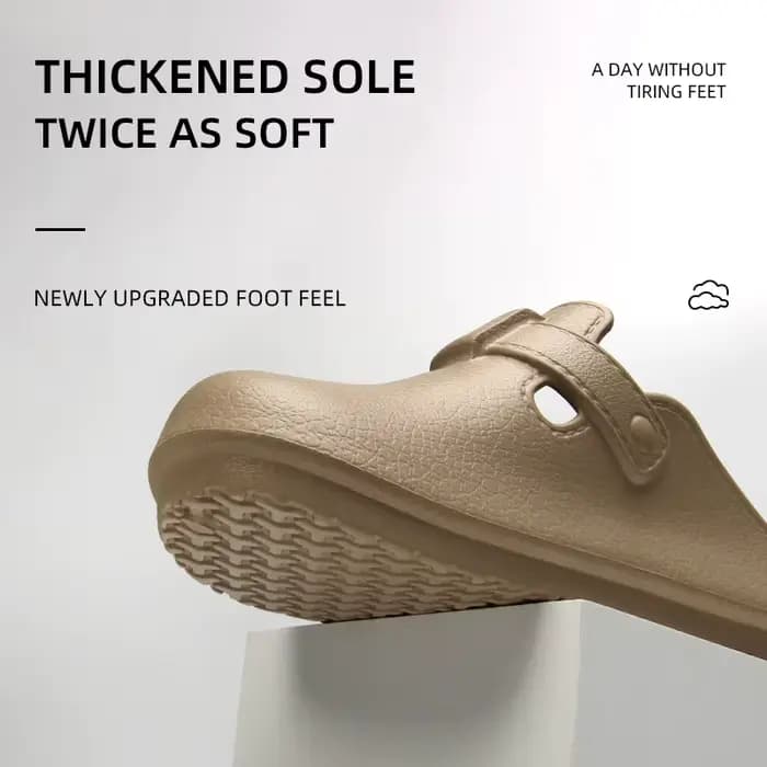 Nouvelles chaussures d'été Boken pour hommes, décontractées et élégantes, adaptées à la tenue en plein air, antidérapantes, plage, pêche, tongs Baotou cool