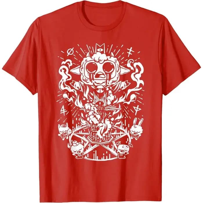 Culte l'agneau Design créatif T-Shirt passionné de jeu hommes femmes mode universelle décontracté col rond chemise été