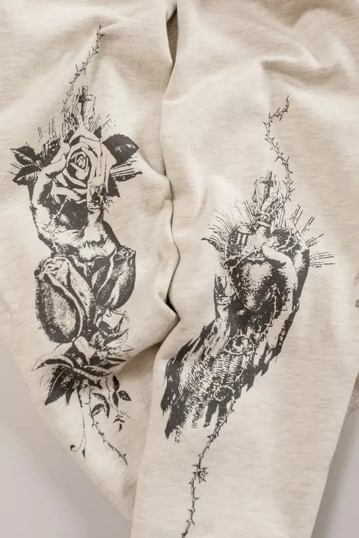 SAINT Vintage pull éclaboussé d'encre Graffiti Destruction col rond à capuche automne hiver hommes f