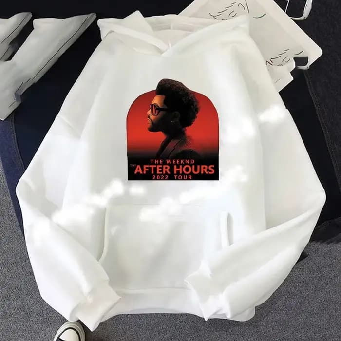The Weeknd sweat à capuche hommes mode lettre imprimer sweats