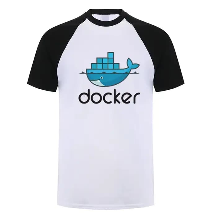 Docker-T-shirt manches courtes pour homme