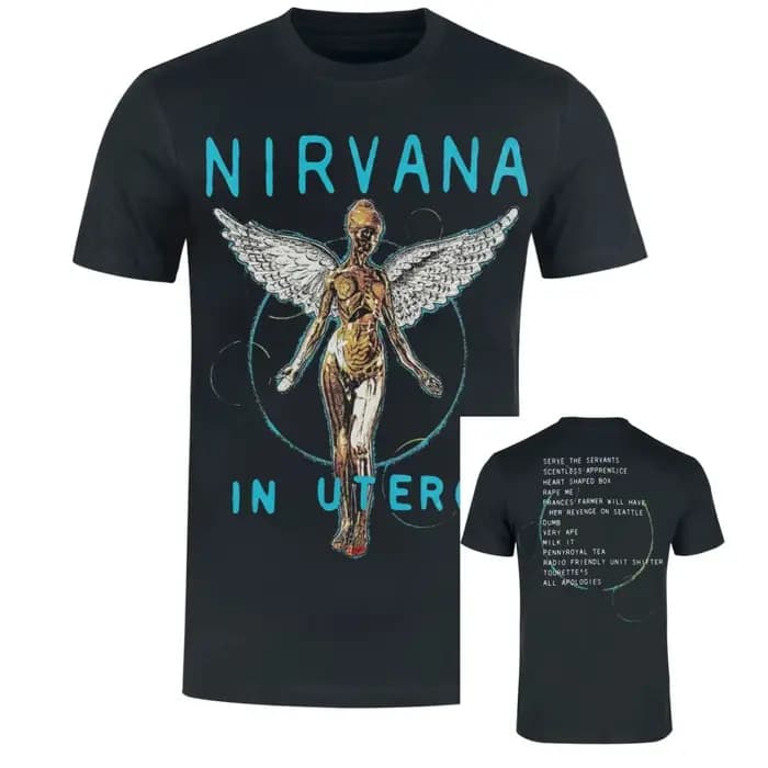T-shirts de la nouvelle bande musicale Rock-Nirvanas pour hommes et femmes, t-shirts en coton à la m