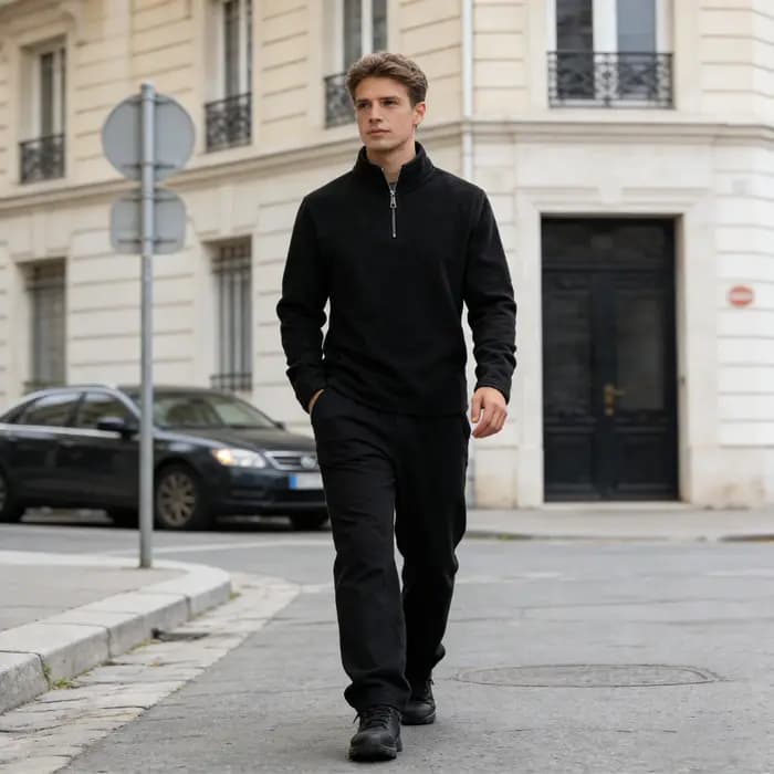 Sweat-shirt à capuche pour hommes