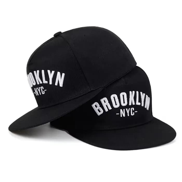 BROOKLYN lettre brodée casquette snapback hommes mode coton % chapeau ajusté sports de plein air loisirs chapeaux hip hop casquettes de baseball