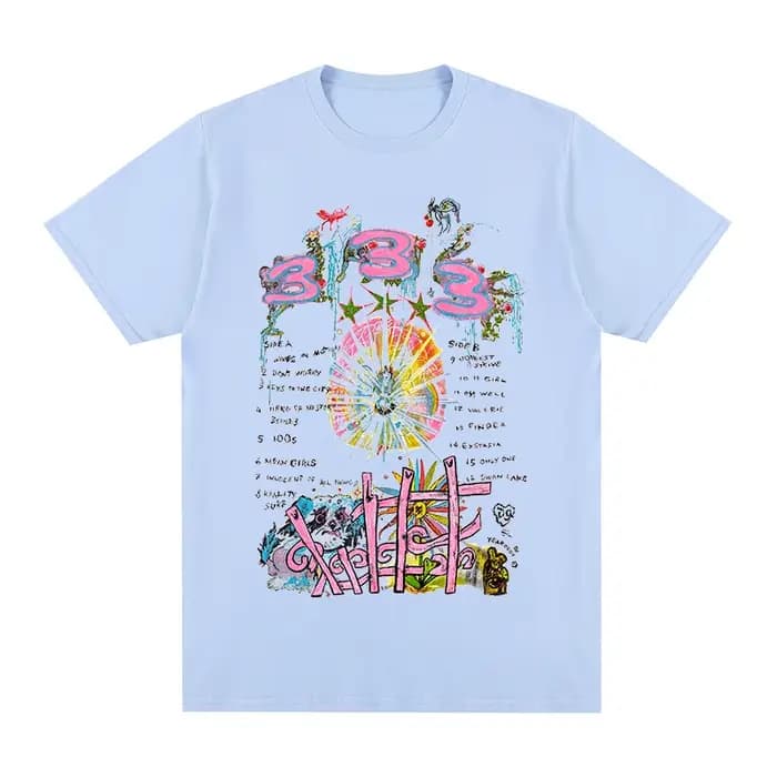 Bladee-T-shirt Hip Hop pour hommes et femmes