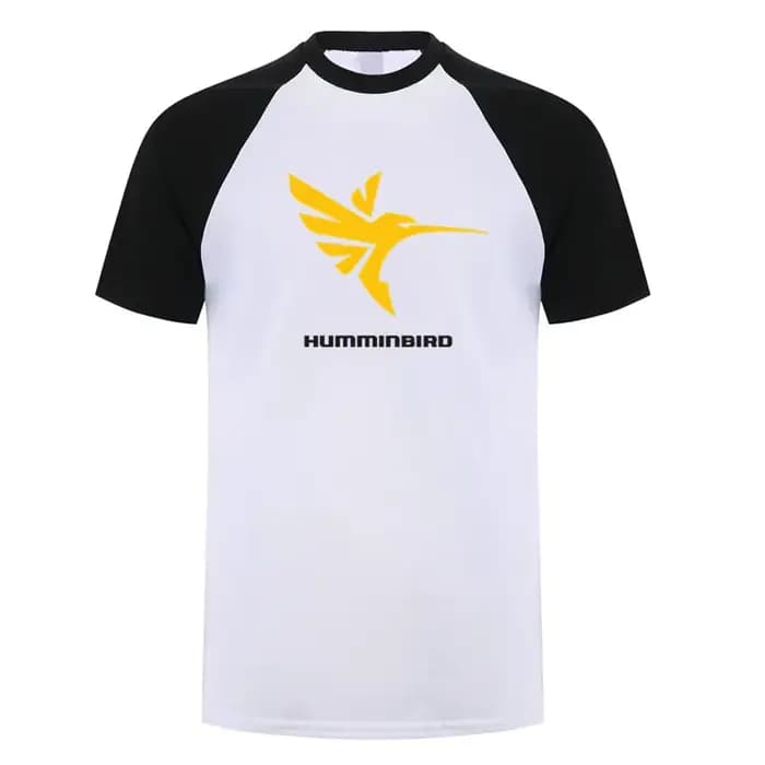 Humminbird t-shirt hommes femmes à manches courtes coton T-shirts été