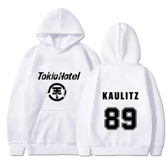 Rock Band Tokio Hotel hommes sweats à capuche Kaulitz imprimer sweat
