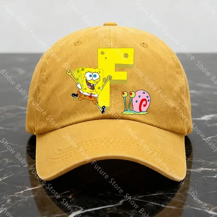 Nouvelles casquettes de baseball Bob l'éponge pour adultes