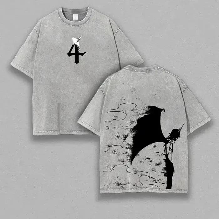T-shirt à manches courtes pour hommes Ulquiorra Cifer BLEACH
