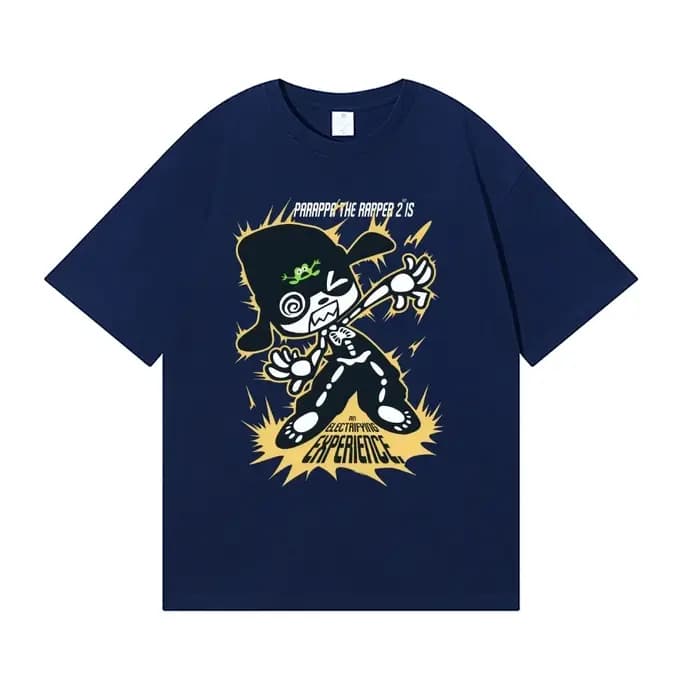 T-shirt classique de style japonais Parappa The Rapper