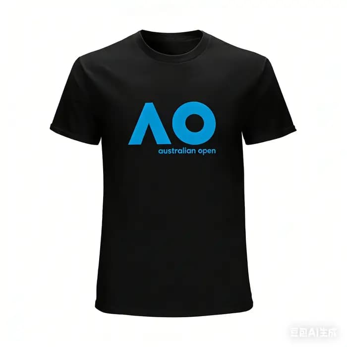 T-shirt du championnat de tennis de l'Open d'Australie AO pour hommes et femmes, vêtements d'été en