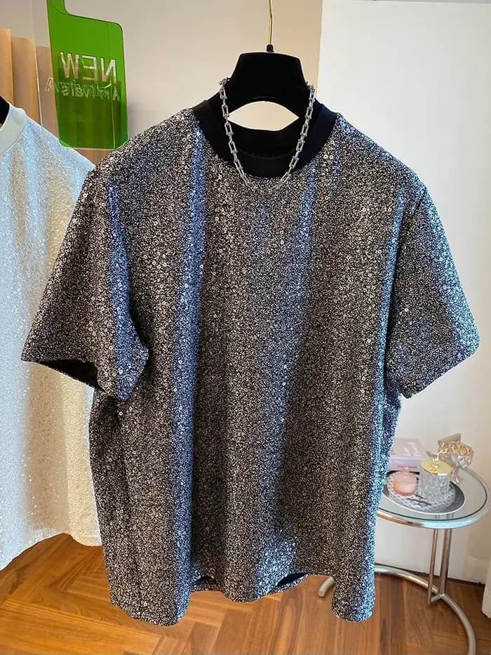 Pas de Logo hommes t-shirts chemises coupe ajustée