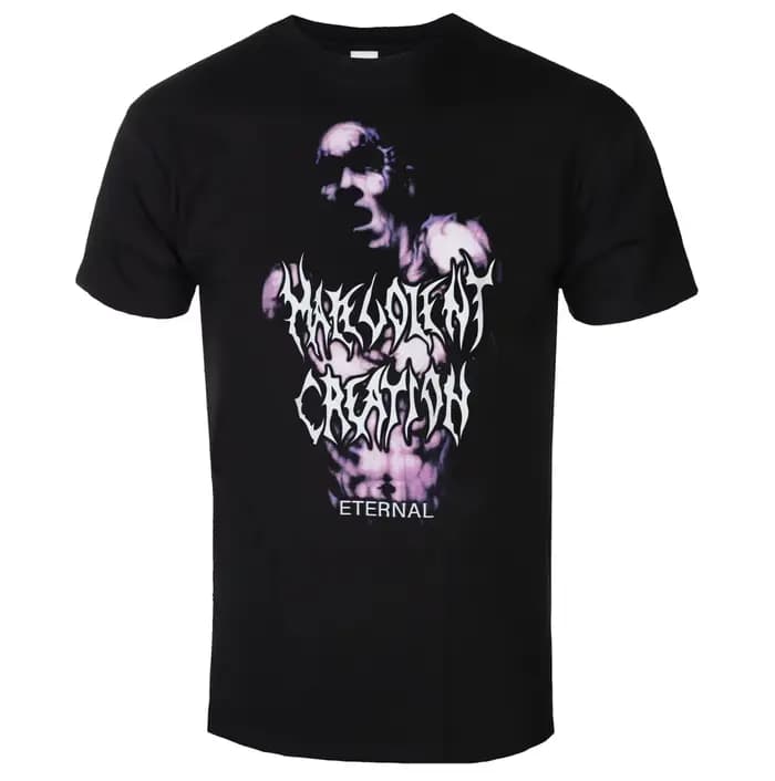 T-shirt en coton unisexe à manches courtes avec motif du groupe Malevolent Creation