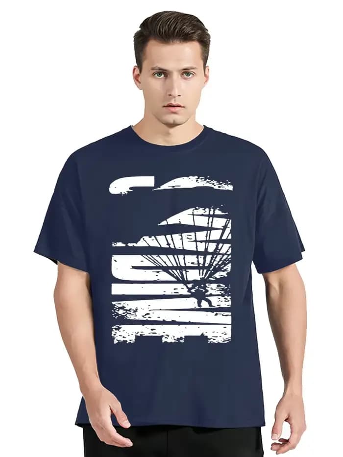 T-shirt col rond unisexe