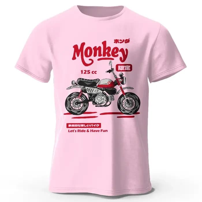 T-Shirt de croquis de moto Vintage 100% coton