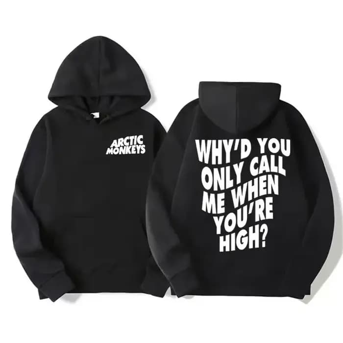 Arctic Monkeys Hip-hop chanteur nouveaux sweats à capuche