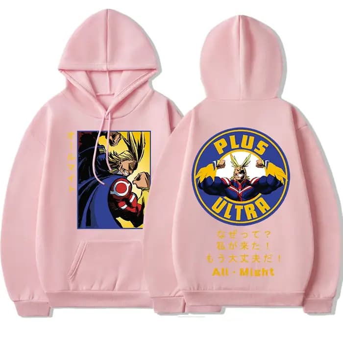 Sweat à capuche imprimé Anime My ForeAcademia pour hommes et femmes
