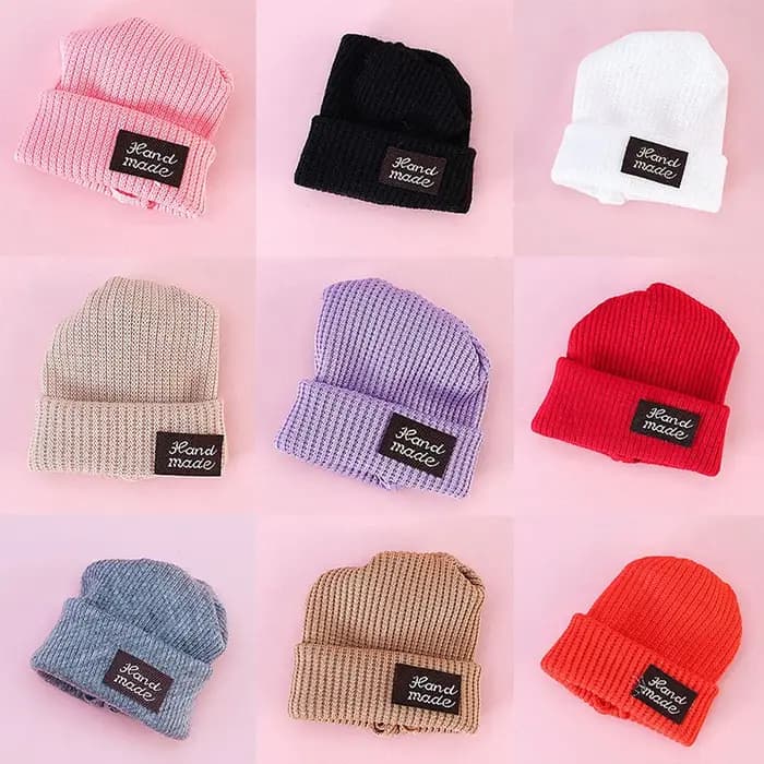 Bonnet de patin en laine tricotée à la mode