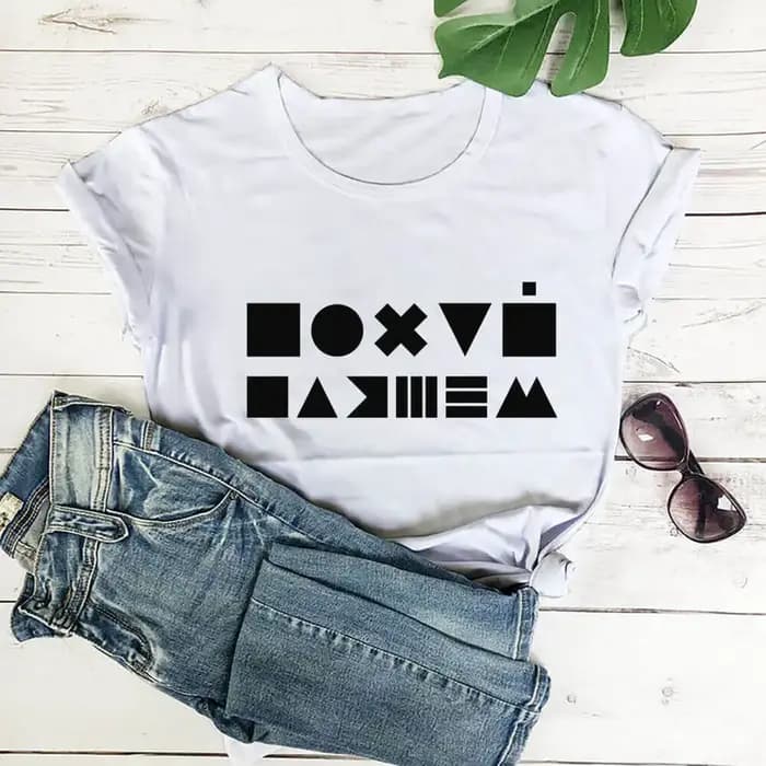 T-shirt unisexe à manches courtes