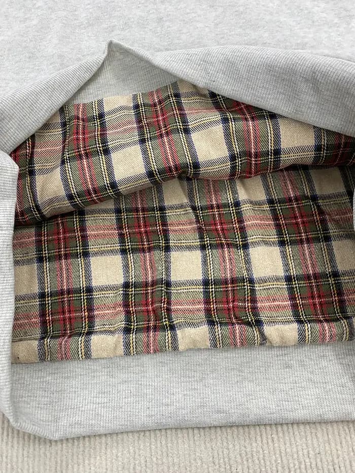 Sweat à capuche ample unisexe américain Hip-Hop imprimé écossais Y2K pour automne hiver hommes femmes