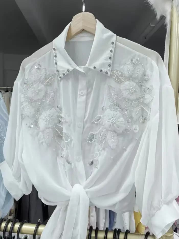 Chemisiers et Blouses d'été Streetwear Anti-UV pour Femmes