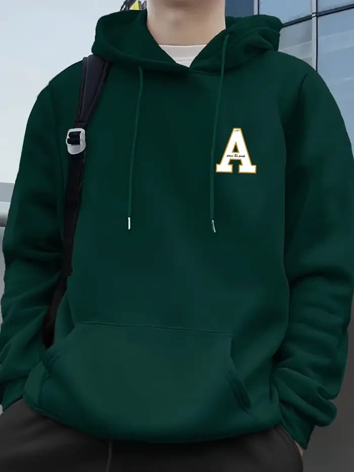 Sweat à capuche tendance avec cordon de serrage