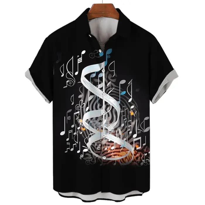 T-shirt musical pour homme