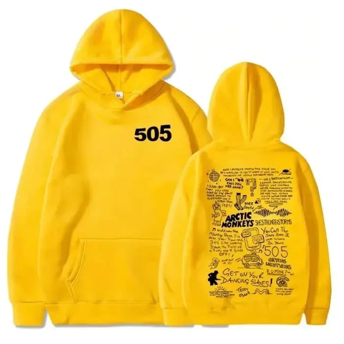 Arctic Monkeys 505 sweat à capuche unisexe musique Merch groupe marchandise cadeau pour les Fans Streetwear ZYWY0016