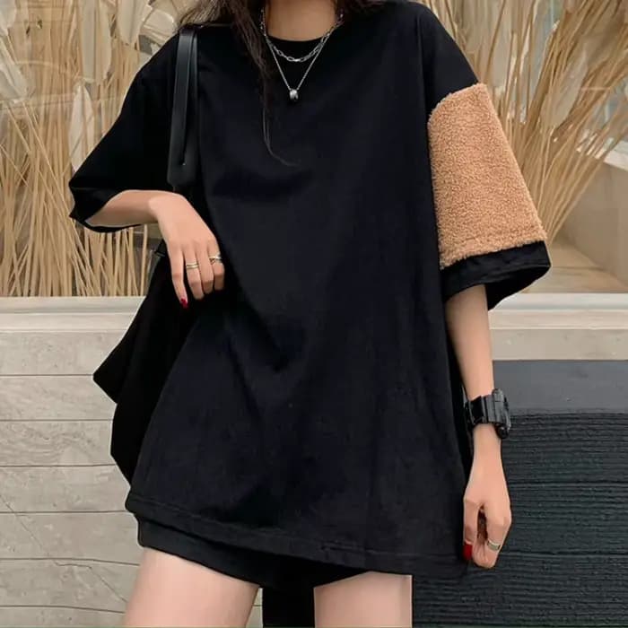 T-shirt à demi-manches pour femme