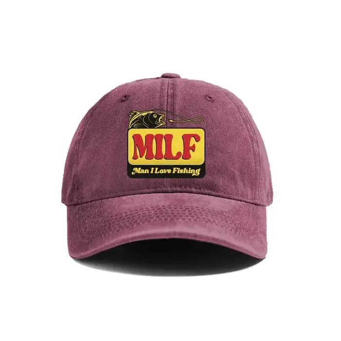 Casquette de baseball MILF Man I Love Fishing