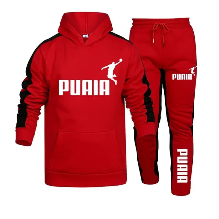 Automne hiver populaire hommes survêtement sweats à capuche + pantalons de Jogging ensemble quotidien tenues de sport