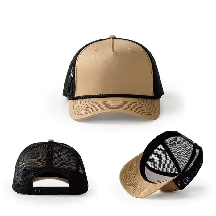 Casquette de camionneur Richardson 112 à 5 panneaux pour hommes