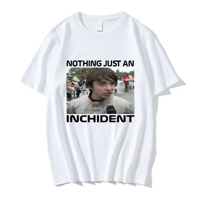 Charles Leclerc rien d'une entretien Inchident t-shirt hommes Vintage surdimensionné à manches courtes t-shirt décontracté coton T-shirts