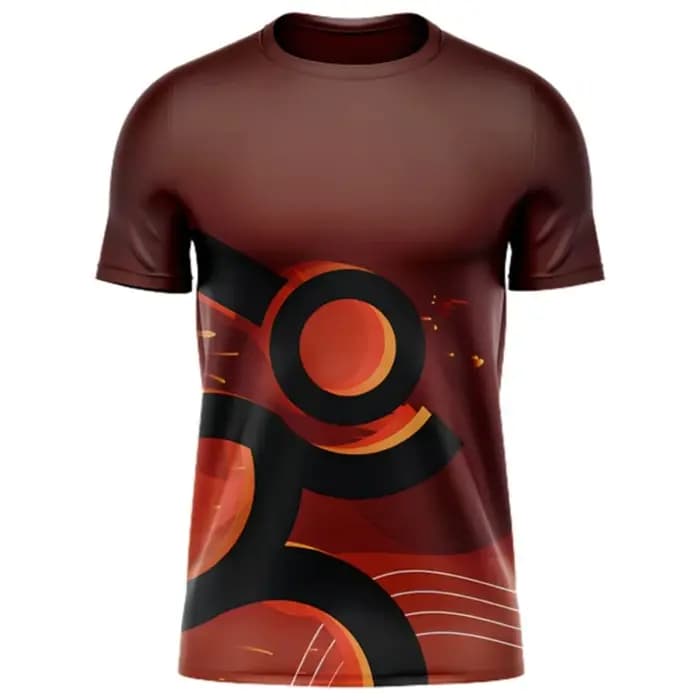 T-Shirt classique à manches courtes et col rond pour homme