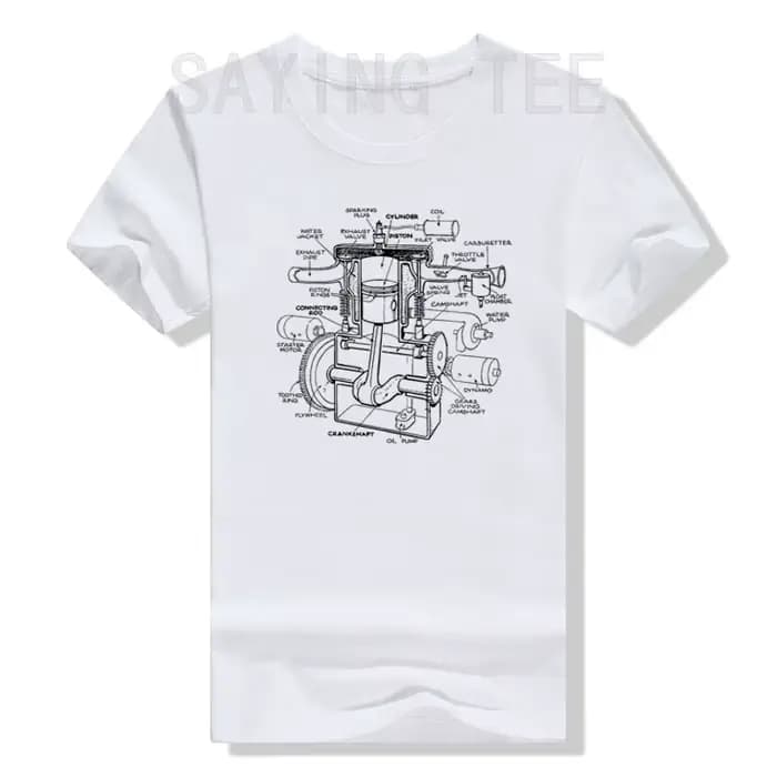 T-shirt graphique Carguy pour hommes