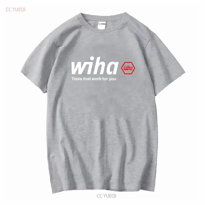 Wiha Tools Logo t-shirt Sz S 4XL américain drôle USA vintage lavé mode élégant haut respirant pour un usage quotidien graphique