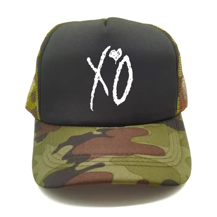 XO The Weeknd Trucker Cap d'été Hommes Chapeau drôle Casquettes de baseball Cool Unisex Mesh Net Caps MZ-390
