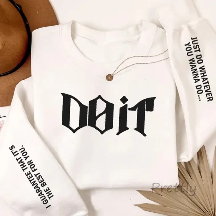 Do It col rond sweat femmes hommes rose Kpop Fan Merch SKZ sweats pull à manches longues