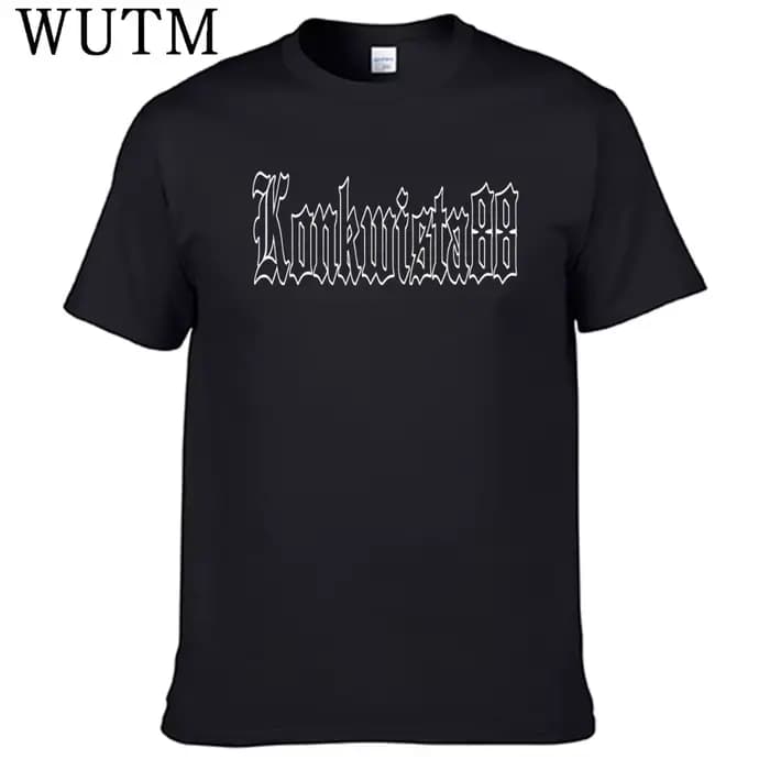 Band Konkwistas 88 t-shirt 100% coton hommes chemise
