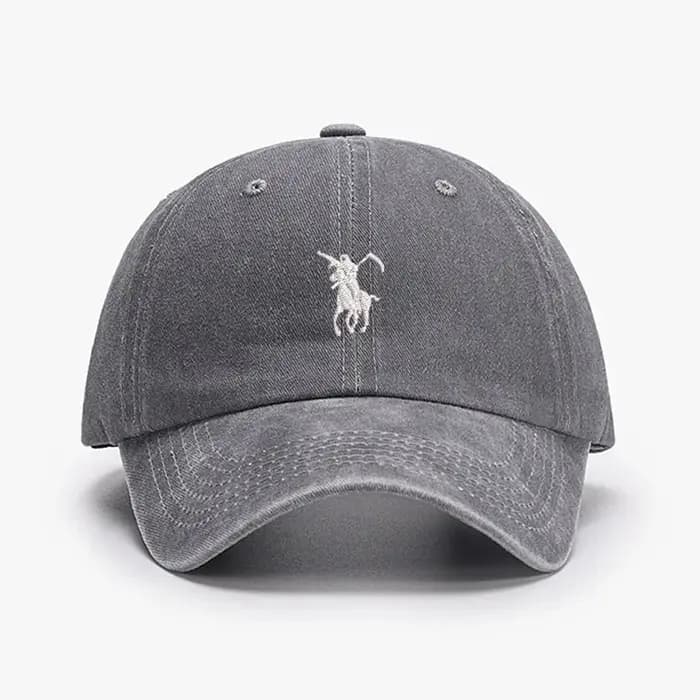 Conception de broderie Grim Reaper japon casquettes de Baseball hommes femmes coton doux lavé