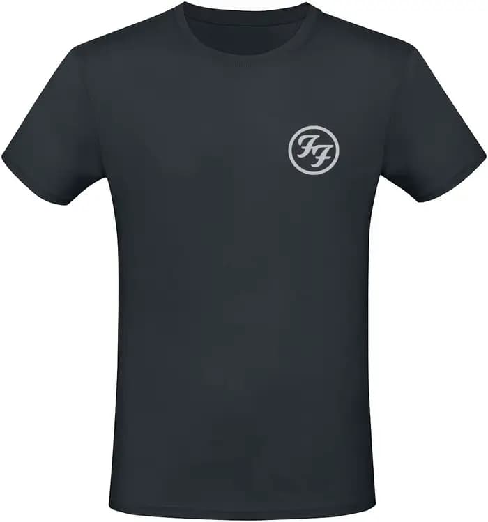 Foo Fighters T-shirt vintage avec logo FF et imprimé étoiles